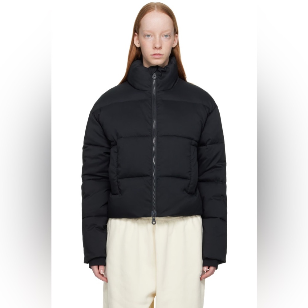 Cropped Recycled Puffer
